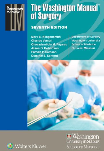 The Washington Manual of Surgery 7th Edition