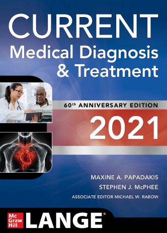 CURRENT Medical Diagnosis and Treatment 2021, 60th Edition